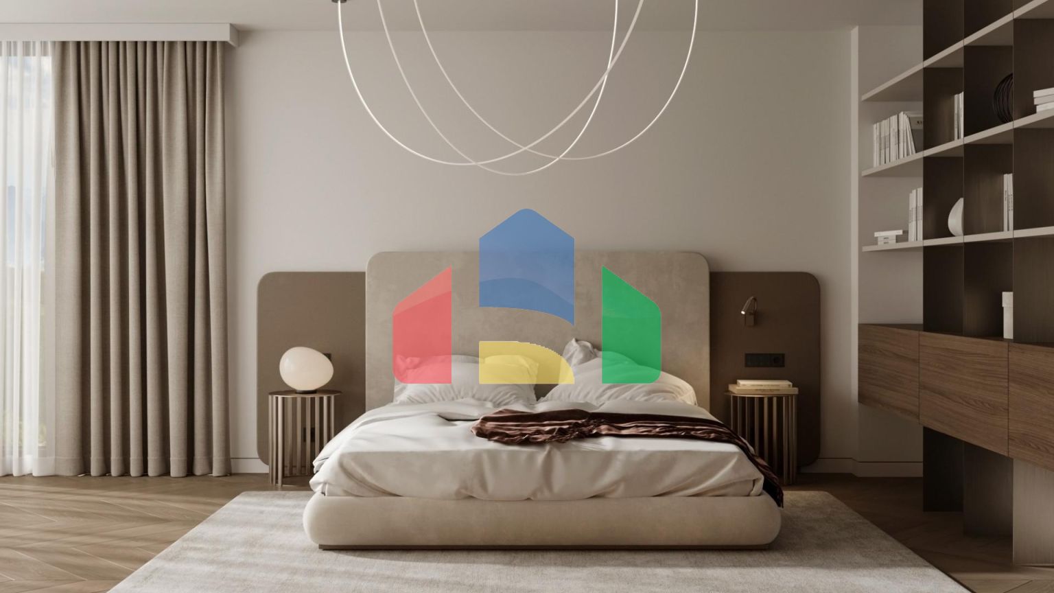 Великолепная вилла в охраняемом поселке с круглосуточной охраной