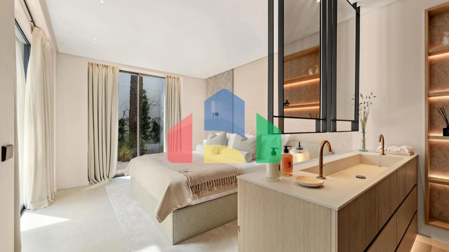 Роскошная Вилла на Первой Линии Поля для Гольфа с Дизайнерским Интерьером и Великолепными Видами