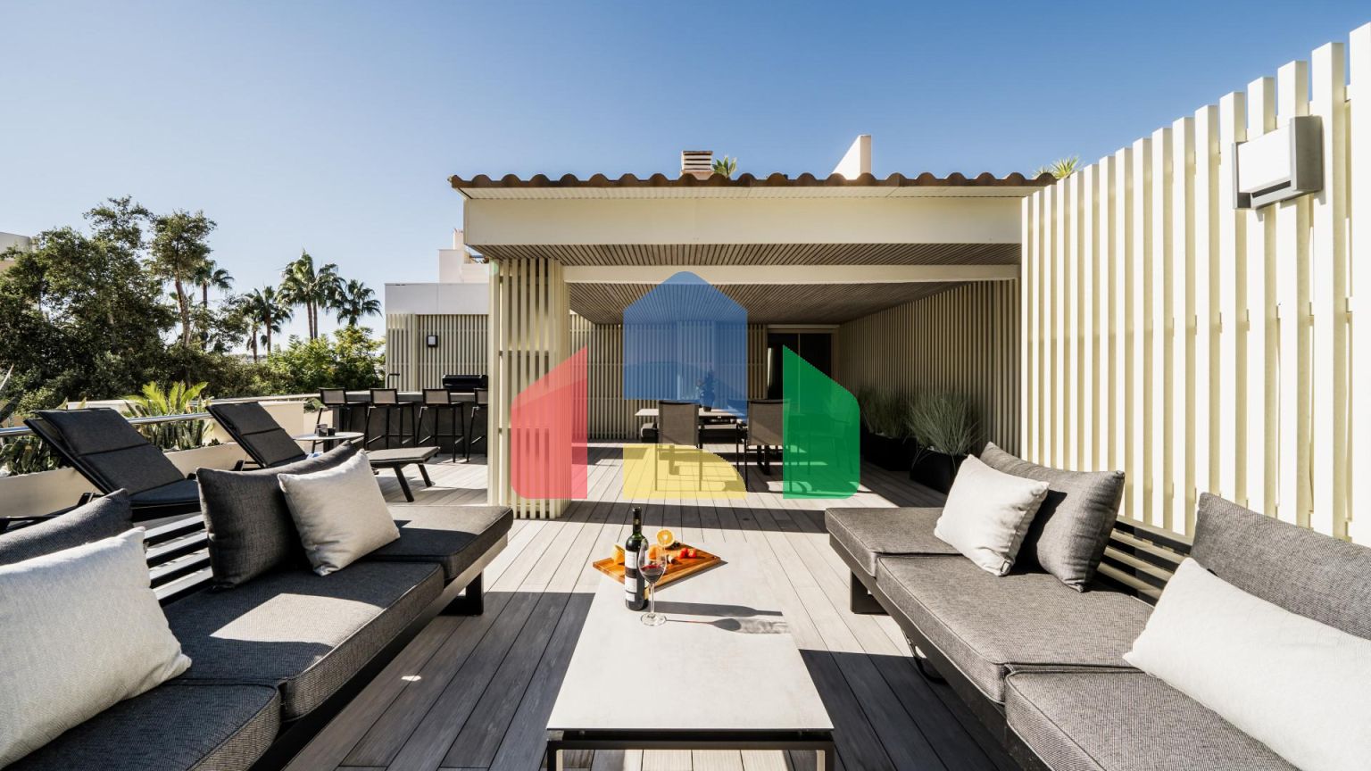 Апартаменты с бассейном, Спа и тренажерным залом