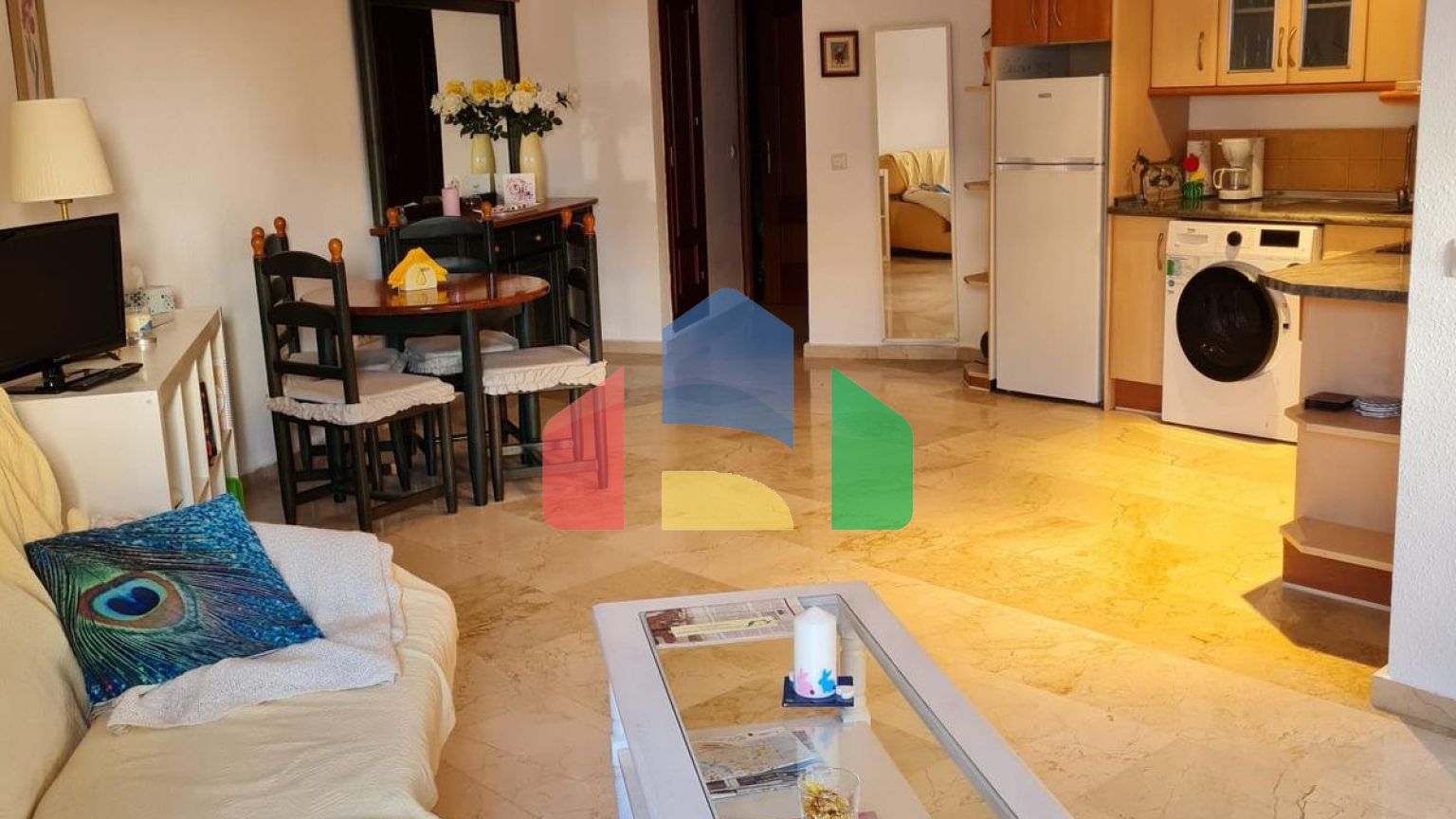 Очаровательная Квартира с Одной Спальней на Берегу Моря в Марбелье