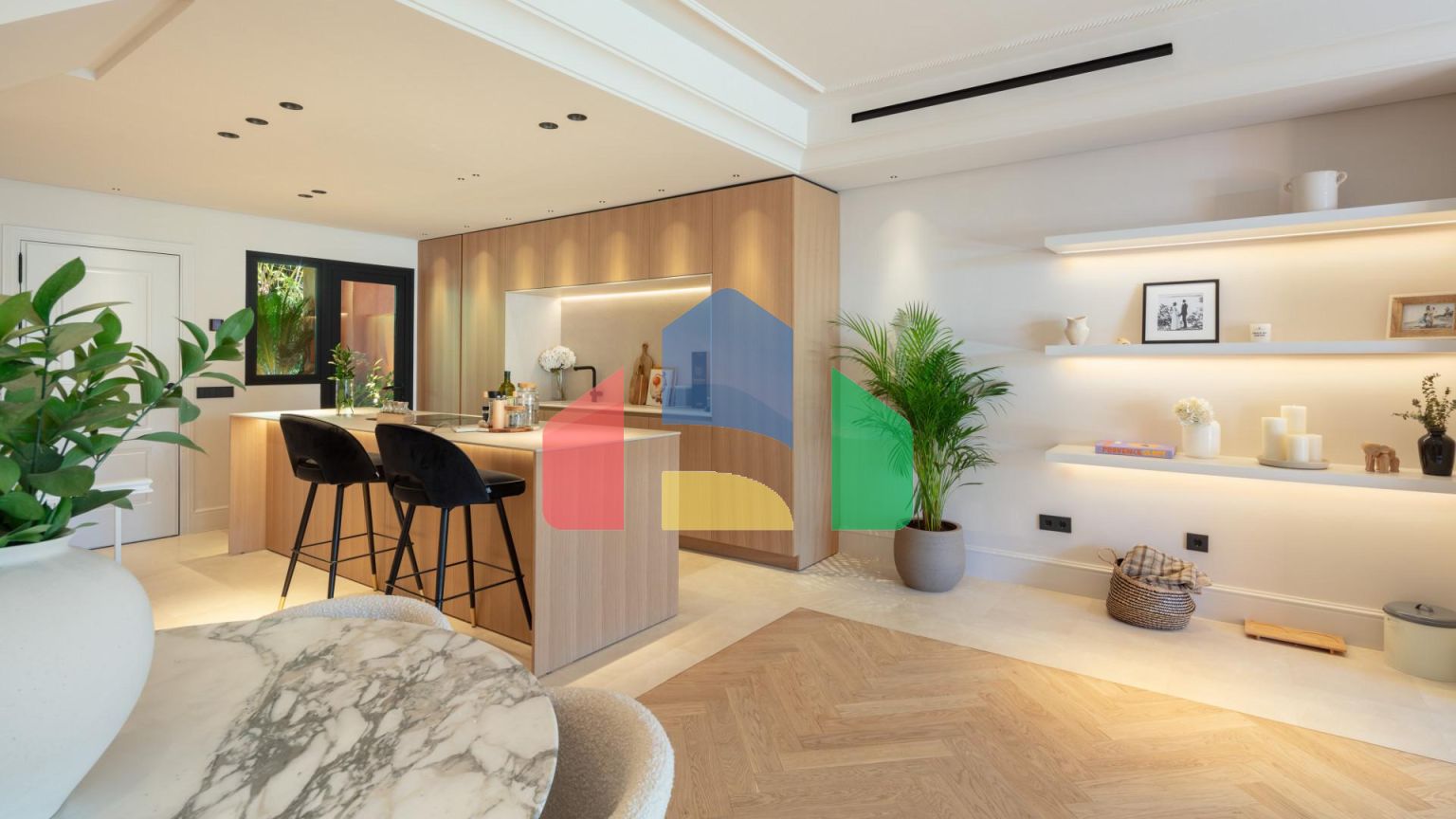 4-спальный таунхаус в комплексе Altos de Puente Romano на Золотой Миле Марбельи