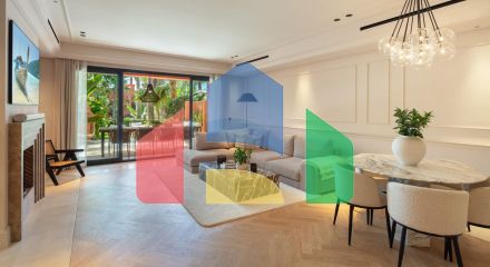 4-спальный таунхаус в комплексе Altos de Puente Romano на Золотой Миле Марбельи