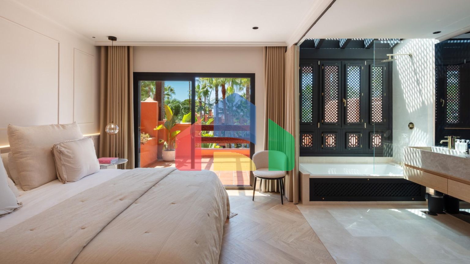 4-спальный таунхаус в комплексе Altos de Puente Romano на Золотой Миле Марбельи