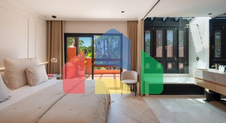 4-спальный таунхаус в комплексе Altos de Puente Romano на Золотой Миле Марбельи