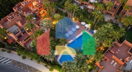 4-спальный таунхаус в комплексе Altos de Puente Romano на Золотой Миле Марбельи