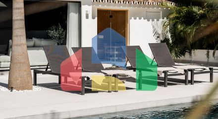 Villa in Nueva Andalucia with a beautiful mountain view