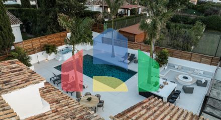 Вилла в Новой Андалусии с прекрасным видом на горы Вилла в Новой Андалусии с прекрасным видом на горы