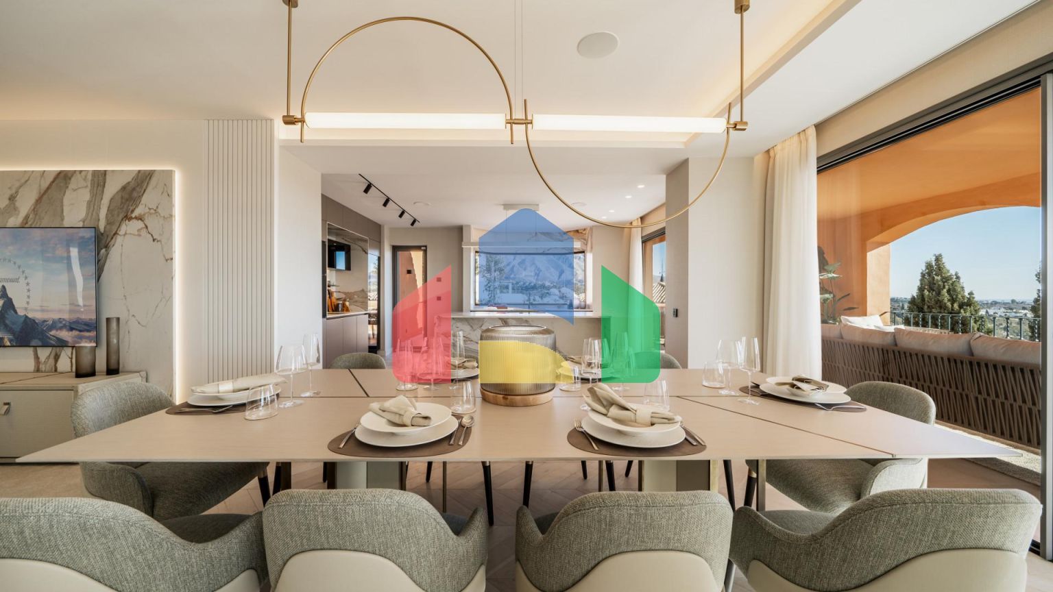 Роскошные апартаменты Amidst Golf Landscapes