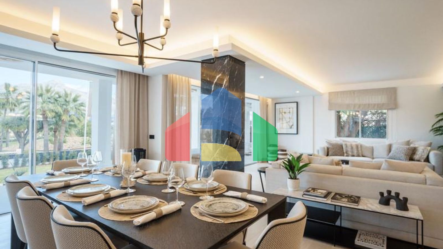 КРАСИВАЯ СОВРЕМЕННАЯ ВИЛЛА НА ПРОДАЖУ В ТИХОМ И ЖИЛОМ ЭКСКЛЮЗИВНОМ РАЙОНЕ НУЭВА-АНДАЛУСИИ