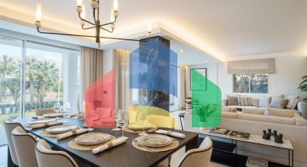 КРАСИВАЯ СОВРЕМЕННАЯ ВИЛЛА НА ПРОДАЖУ В ТИХОМ И ЖИЛОМ ЭКСКЛЮЗИВНОМ РАЙОНЕ НУЭВА-АНДАЛУСИИ