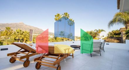 КРАСИВАЯ СОВРЕМЕННАЯ ВИЛЛА НА ПРОДАЖУ В ТИХОМ И ЖИЛОМ ЭКСКЛЮЗИВНОМ РАЙОНЕ НУЭВА-АНДАЛУСИИ