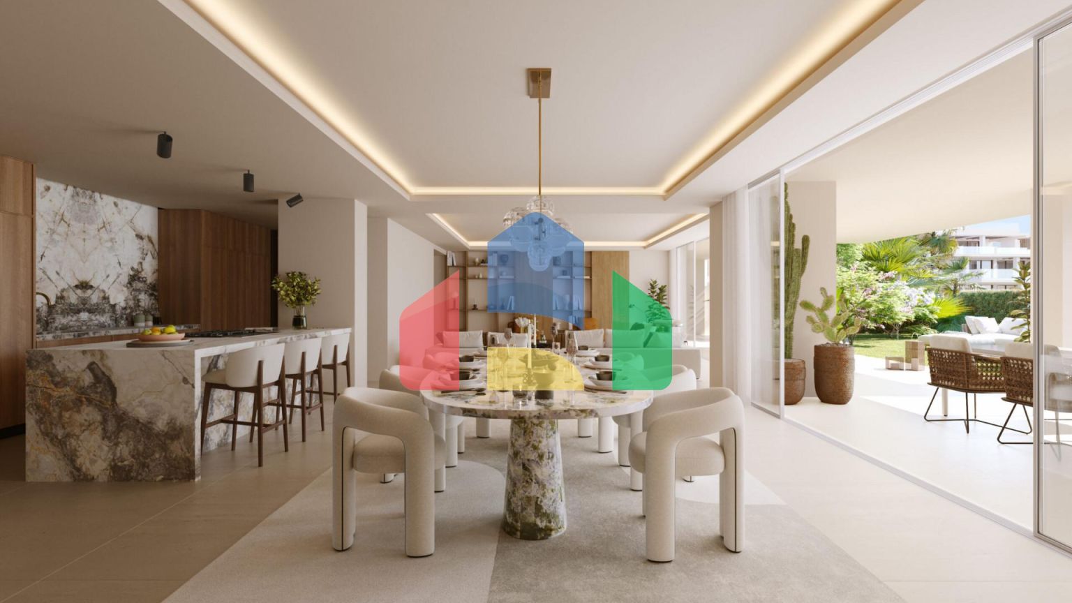 Современные 4-комнатные квартиры в Марбелье