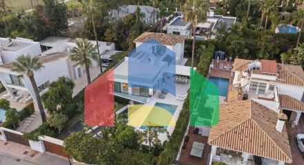 Добро пожаловать на виллу Las Brisas 41, современную и красивую виллу с пятью спальнями в самом сердце Новой Андалусии.