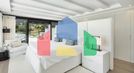 Роскошная современная вилла с видом на гольф в Новой Андалусии