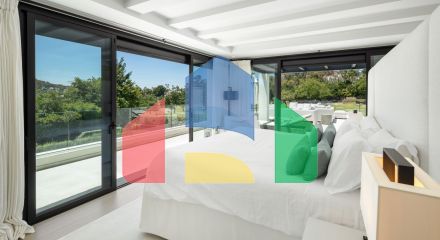 Роскошная современная вилла с видом на гольф в Новой Андалусии