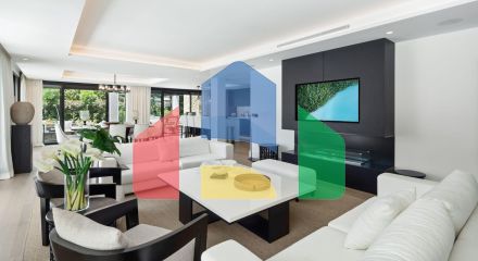 Роскошная современная вилла с видом на гольф в Новой Андалусии