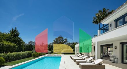 Роскошная современная вилла с видом на гольф в Новой Андалусии