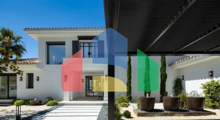 Роскошная современная вилла с видом на гольф в Новой Андалусии