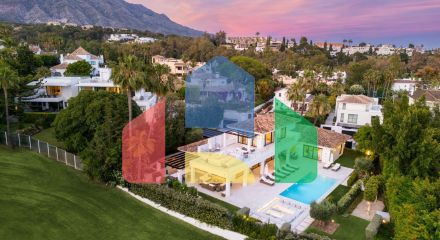 Роскошная современная вилла с видом на гольф в Новой Андалусии