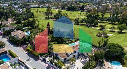 Роскошная современная вилла с видом на гольф в Новой Андалусии