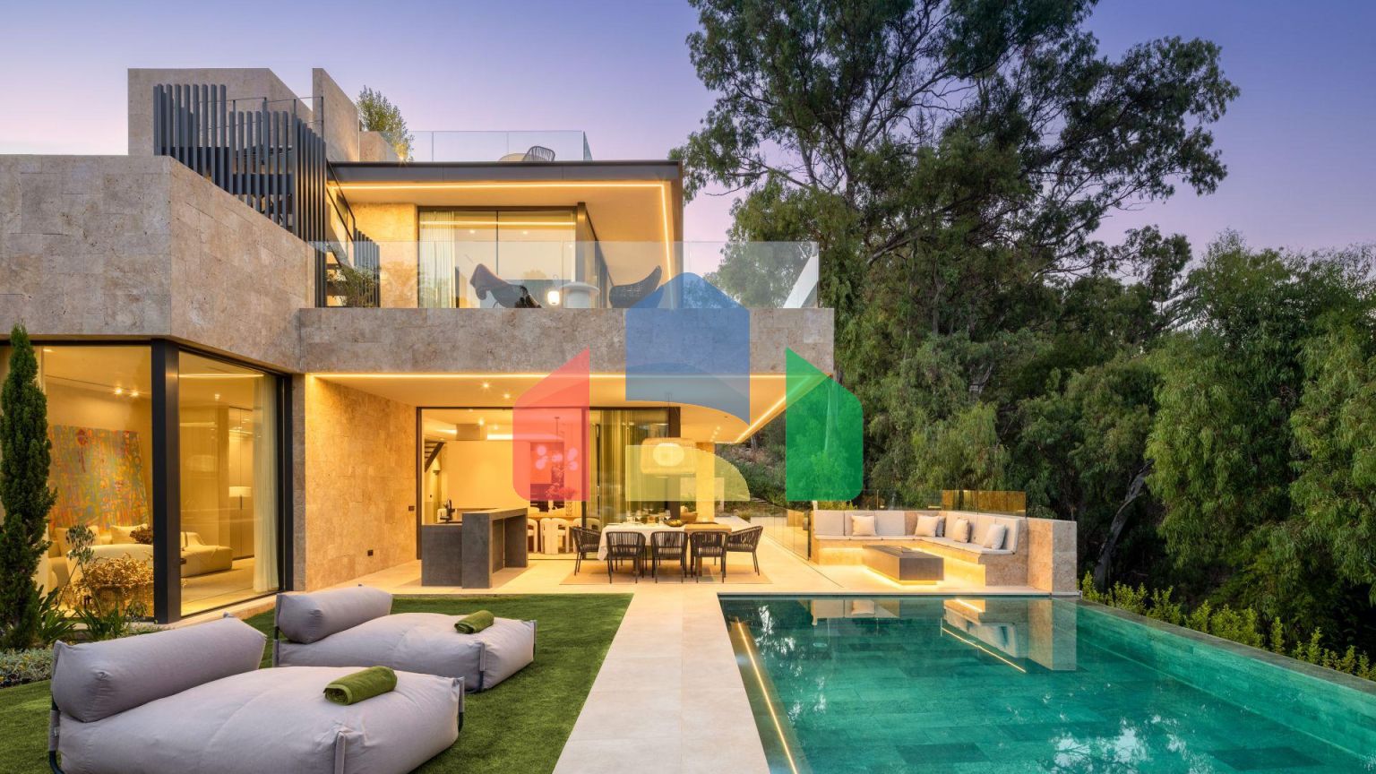 Роскошная вилла в гармонии с природой: оазис уюта и элегантности в Нуэва Андалусия