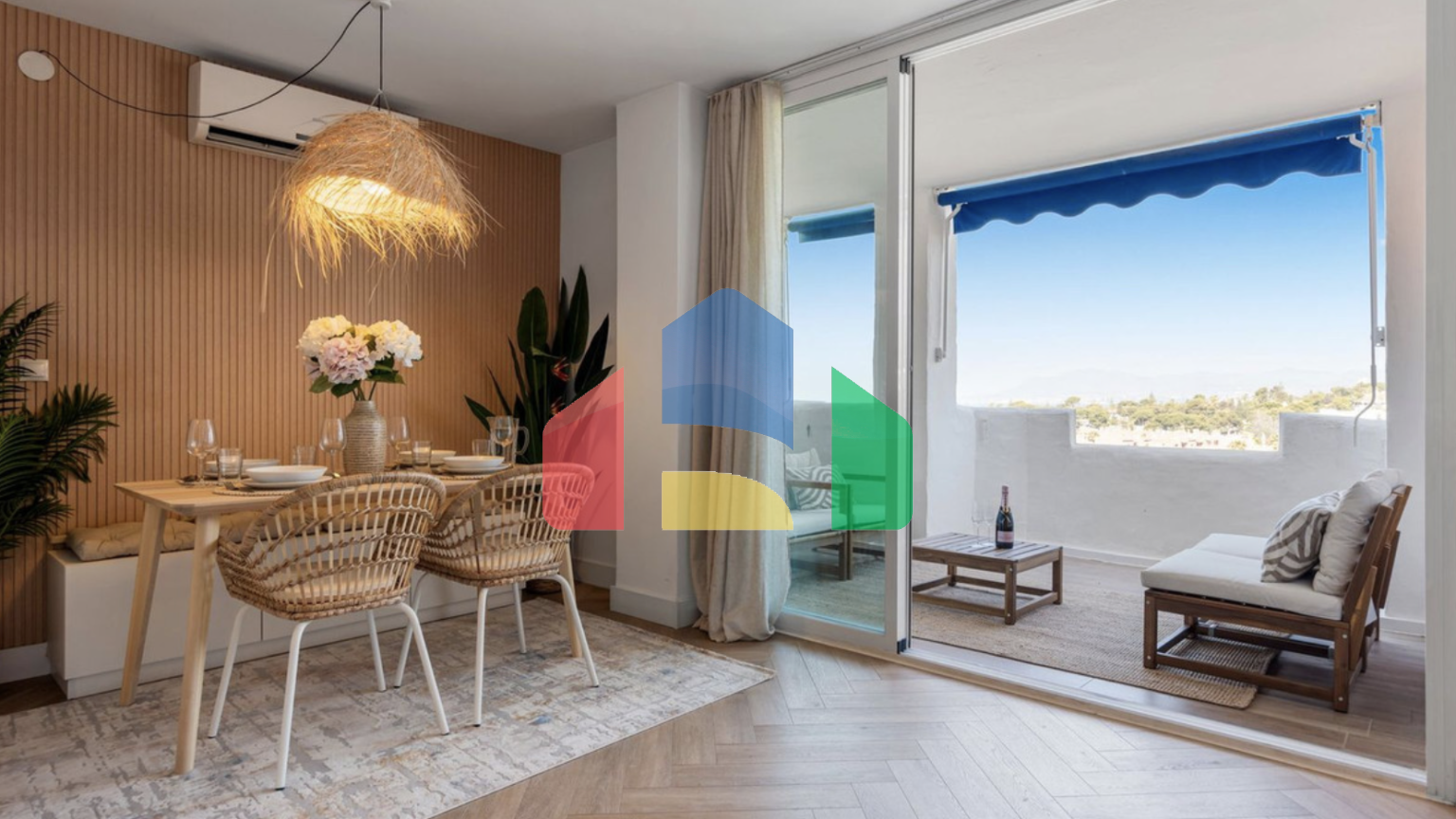 Превосходная 2-комнатная квартира с видом на море в Марбелье