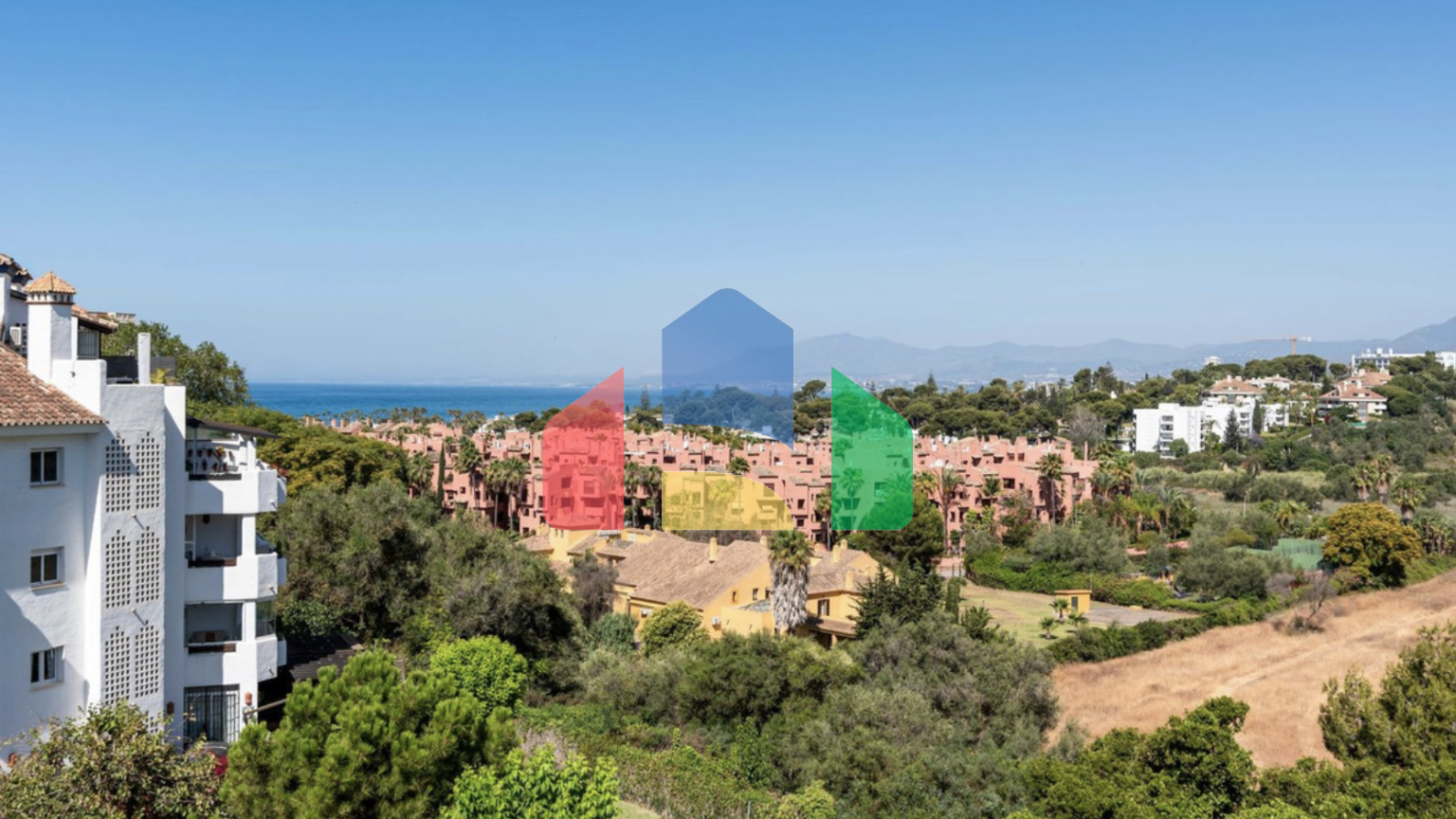 Превосходная 2-комнатная квартира с видом на море в Марбелье