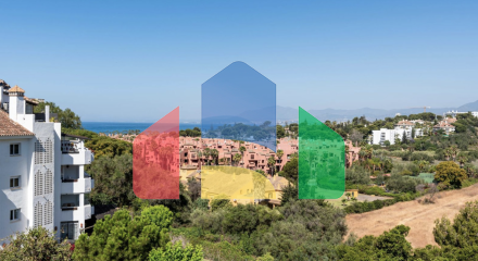 Превосходная 2-комнатная квартира с видом на море в Марбелье