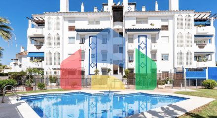 Превосходная 2-комнатная квартира с видом на море в Марбелье