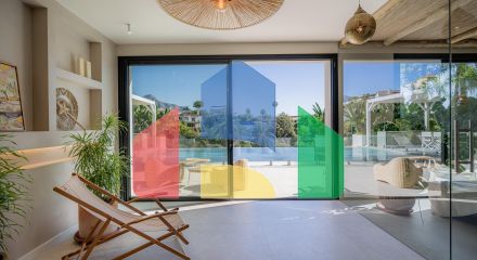 Невероятная современная вилла с потрясающим интерьером в Эль Эррохо