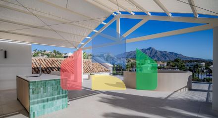 Невероятная современная вилла с потрясающим интерьером в Эль Эррохо