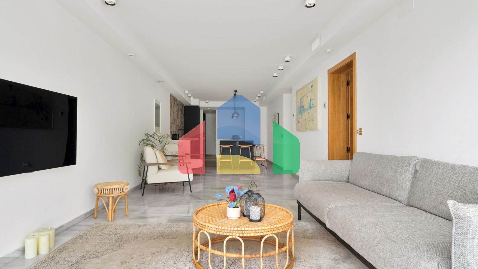 Апартаменты на первом этаже в Лас-Агрупадас, Нуева Андалусия