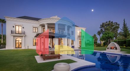 Роскошная Вилла с 7 Спальнями в Престижном Районе Hacienda Las Chapas на Востоке Марбельи