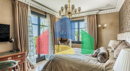 Роскошная Вилла с 7 Спальнями в Престижном Районе Hacienda Las Chapas на Востоке Марбельи