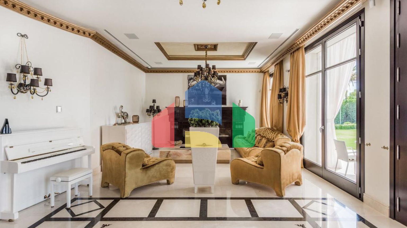 Роскошная Вилла с 7 Спальнями в Престижном Районе Hacienda Las Chapas на Востоке Марбельи