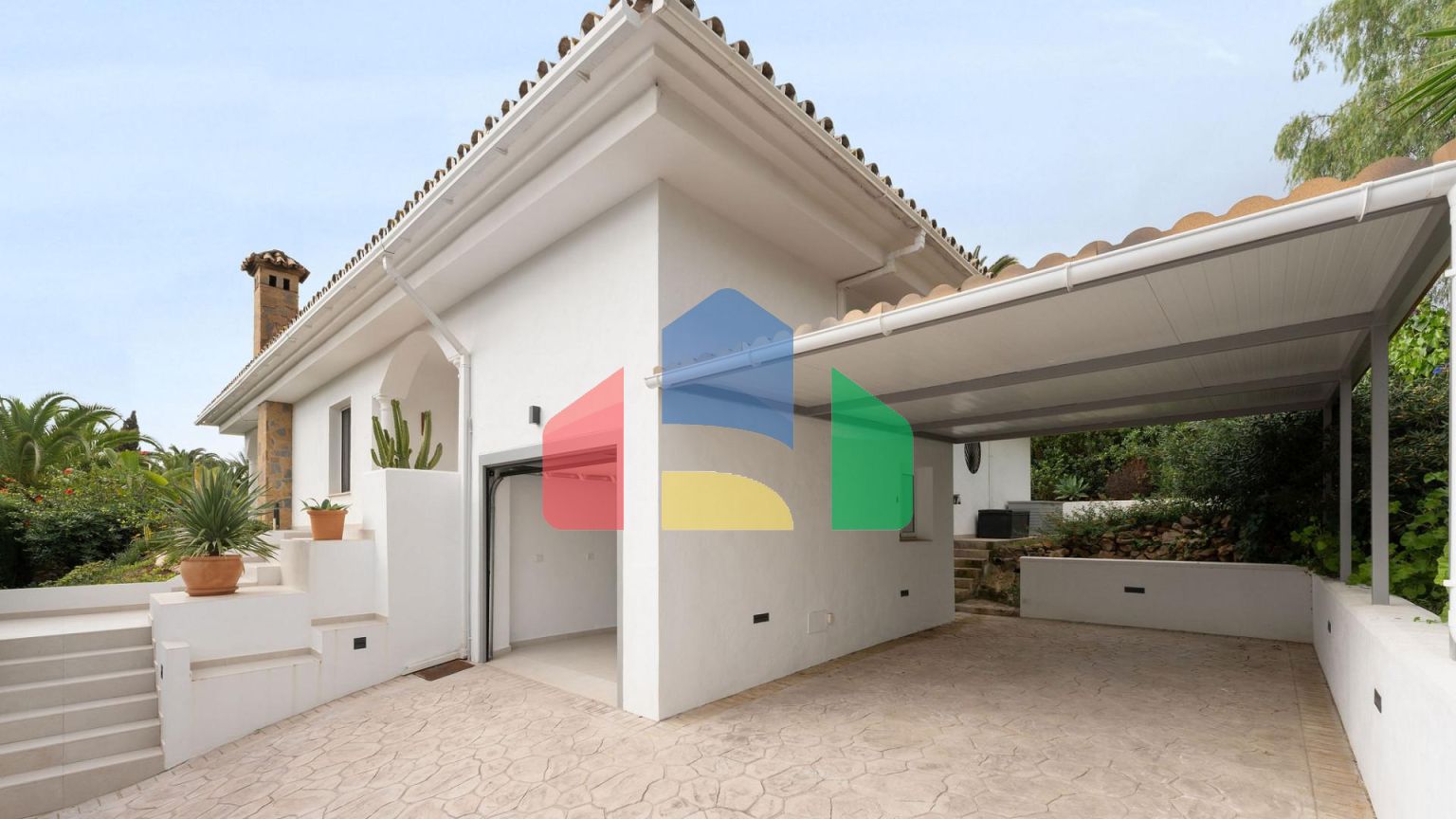 Современная вилла с традиционным испанским шармом в Эльвирии