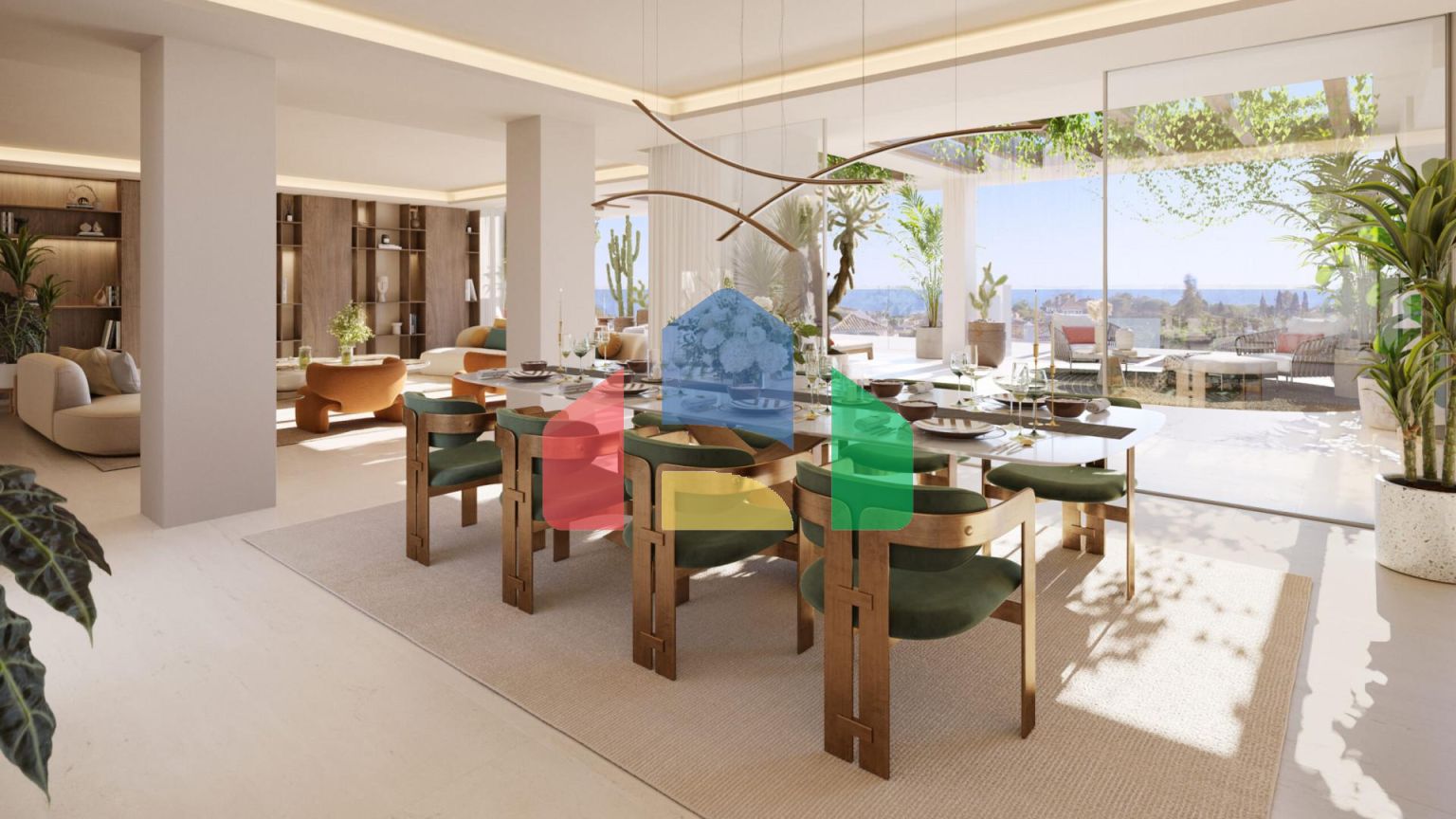 Современные трехкомнатные квартиры в Марбелье