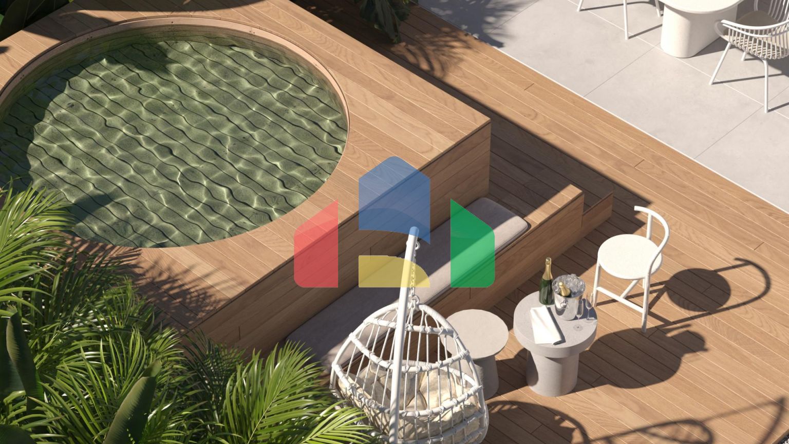 Beachfront Townhouse полностью обновлен в гавайском стиле