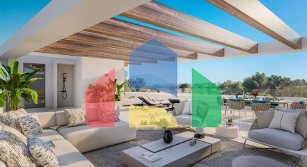 Захватывающие трехкомнатные дуплексы в Марбелье