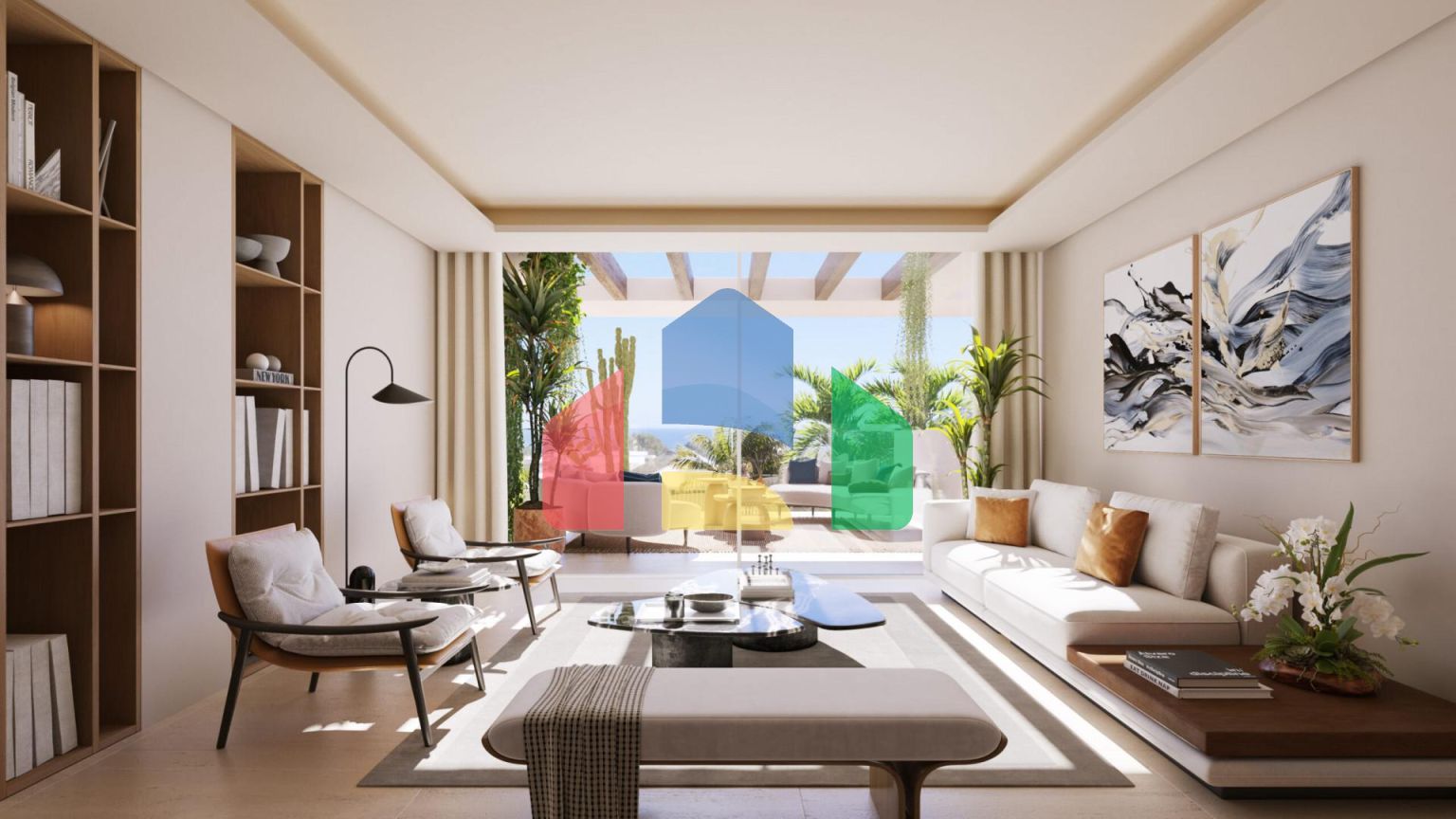 Современные 4-комнатные пентхаусы в Марбелье