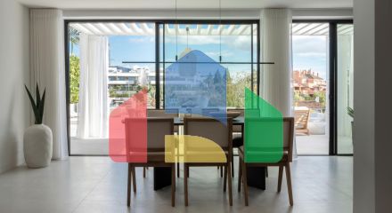 Вилла с частным бассейном, терраса крыши