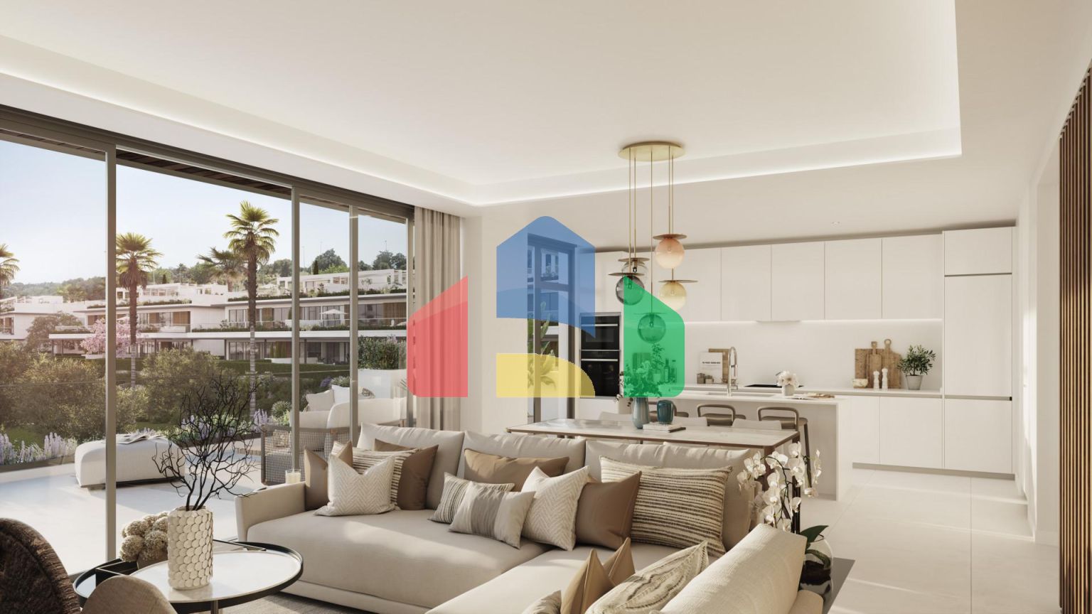 Исключительные трехкомнатные апартаменты в Марбелье