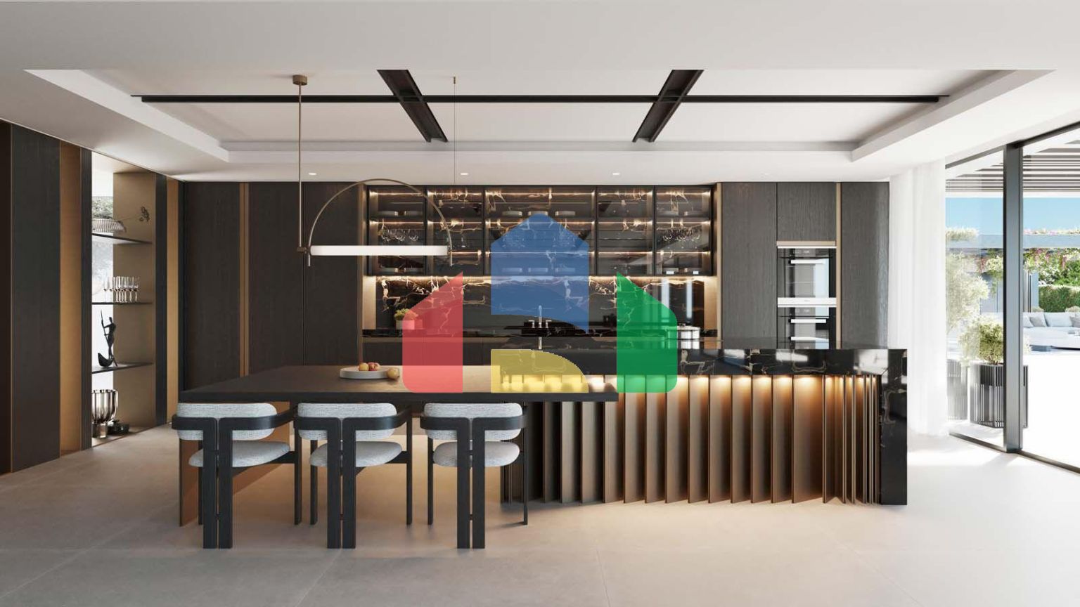 Роскошная современная вилла на первой линии гольфа в Марбелье