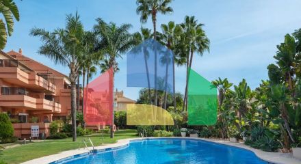 Представляем пляжный рай вашей мечты: недавно отремонтированная квартира с тремя спальнями в Пуэрто Банусе