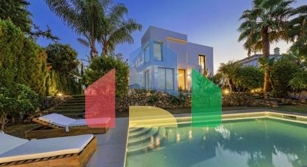 Эта невероятно красивая вилла была только что полностью отремонтирована в современном стиле и расположена в Новой Андалусии. Эта невероятно красивая вилла была только что полностью отремонтирована в современном стиле и расположена в Новой Андалусии.