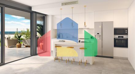 Эксклюзивные квартиры с одной спальней, расположенные на берегу моря в Торремолиносе