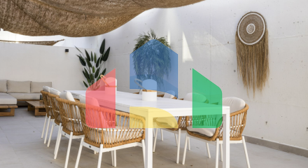 Потрясающая 3-комнатная квартира на первом этаже в Торремолиносе