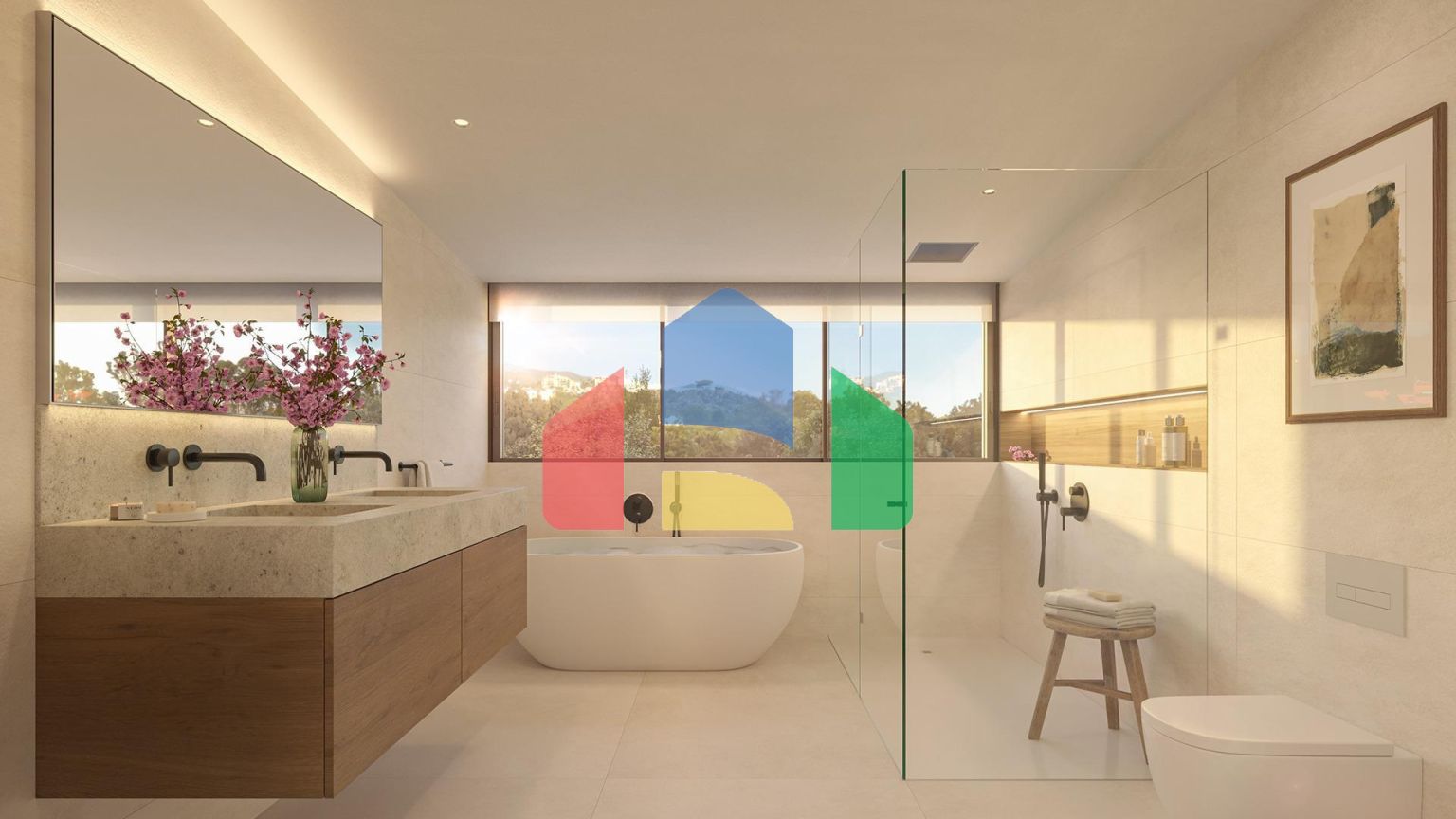 Бутик-апартаменты новой постройки с видом на море в Торремуэлье, Бенальмадена