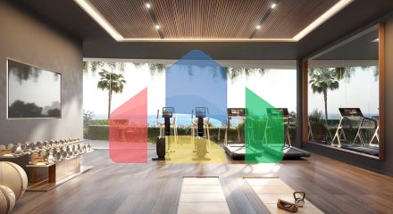 Бутик-апартаменты новой постройки с видом на море в Торремуэлье, Бенальмадена