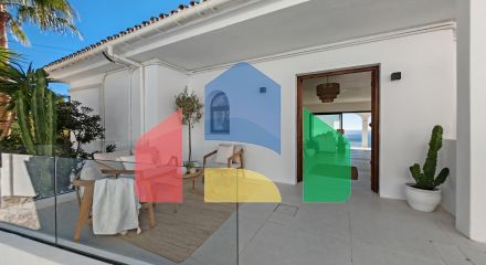 Роскошная вилла на продажу в Бенальмадене с панорамным видом на море